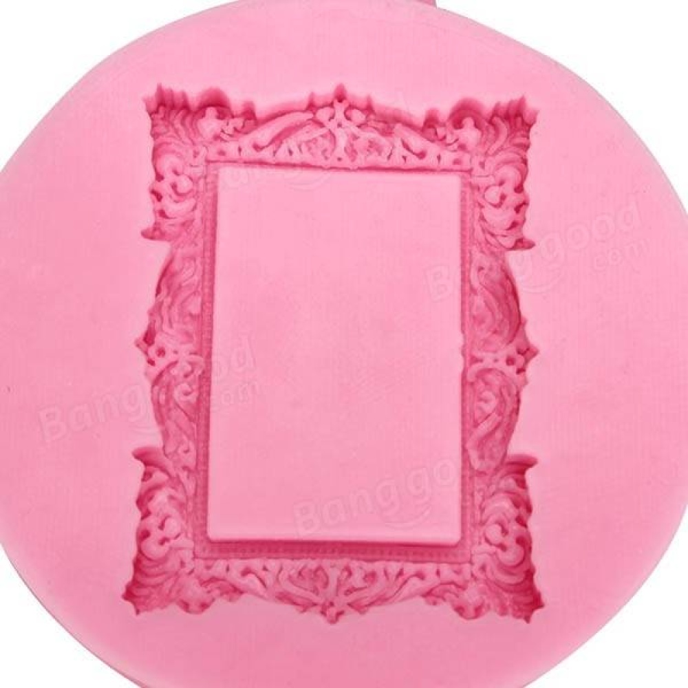 Square Frame Fondant Mold Silicone Mould Cake Decoration Tool Multifunction Baking Accesseries - Image 2