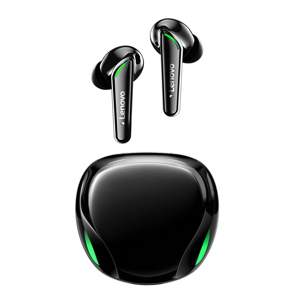 Lenovo XT92 bluetooth 5.1 Headphones TWS Gaming Earphone Low Latency HiFi Stereo Wireless Earbuds Touch Control Headset With Mic - Black - Image 2