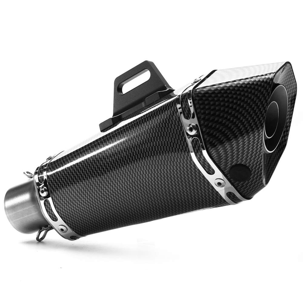 36mm-51mm Motorcycle Aluminum Full Exhaust Muffler Pipe System Universal - 2 - Image 2