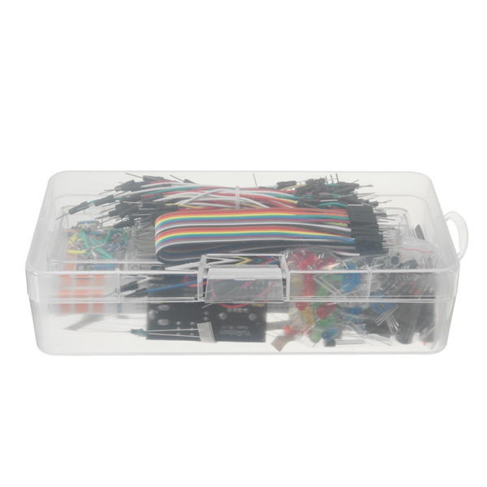 Geekcreit Power Supply Module 830 Hole Breadboard Resistor Capacitor LED Kit - Image 2