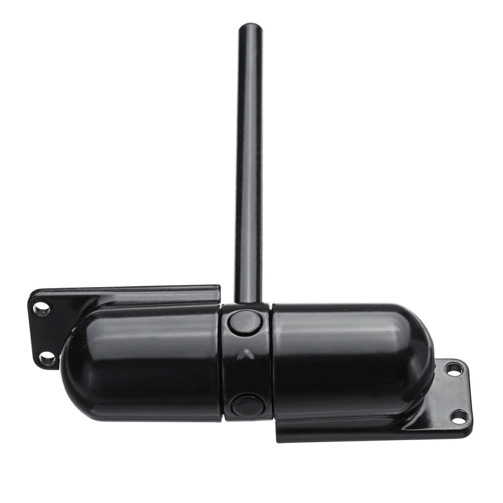 Black Surface Mounted Door Gate Adjustable Spring Closer Indoor and Outdorr Use - Image 2