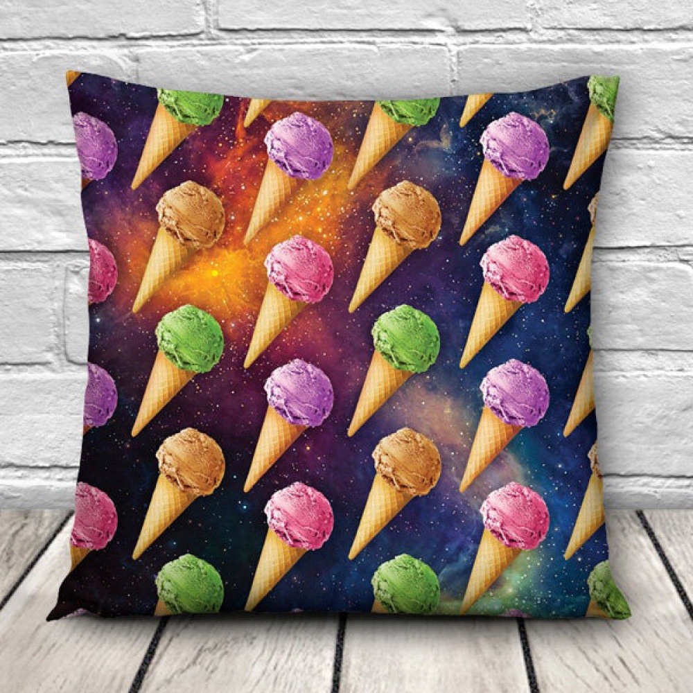 3D Sweet Food Patterns Throw Pillow Case Home Sofa Car Waist Cushion Cover - Blueberry - Image 2