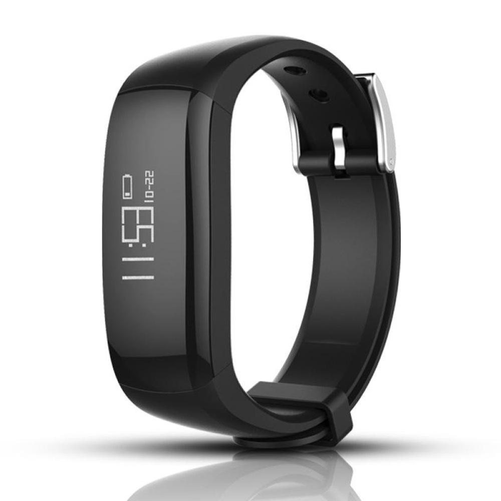 Bakeey D6 Heart Rate Monitor USB Plug Detachable Dial Smart Wristband for Mobile Phone - White