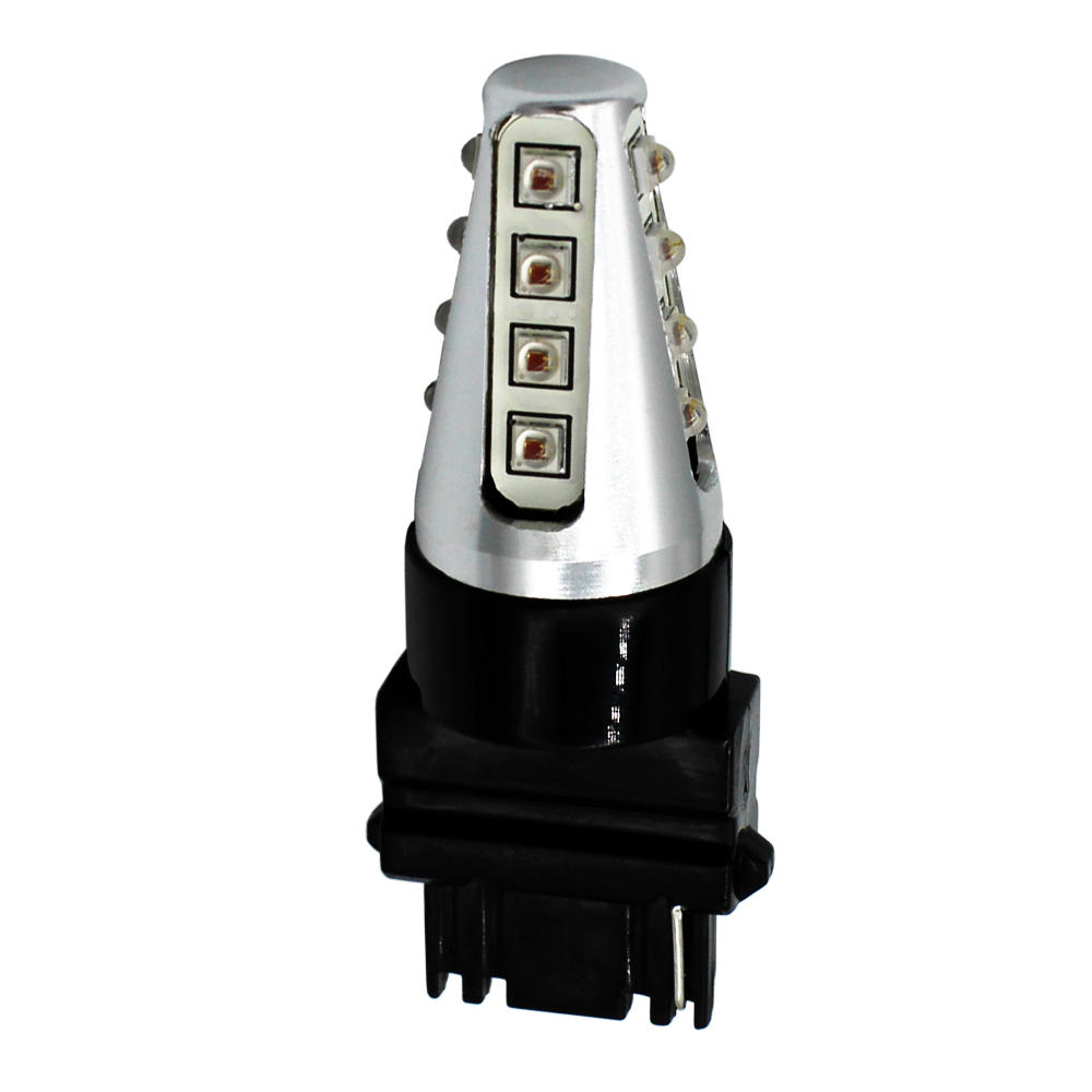 Autoleader A23 Corn LED Car Turn Lights Signal Bulbs 1156 1157 7440 7443 3156 3157 - White T20 7443 - Image 2