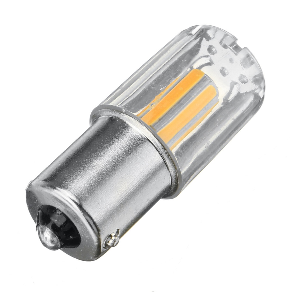 1156 BA15S P21W COB LED Light Bulb 5W 12-24V 360° Lighting Stop Brake Parking Turn Signal Lamp For Car Trunk Van - Warm White - Image 2