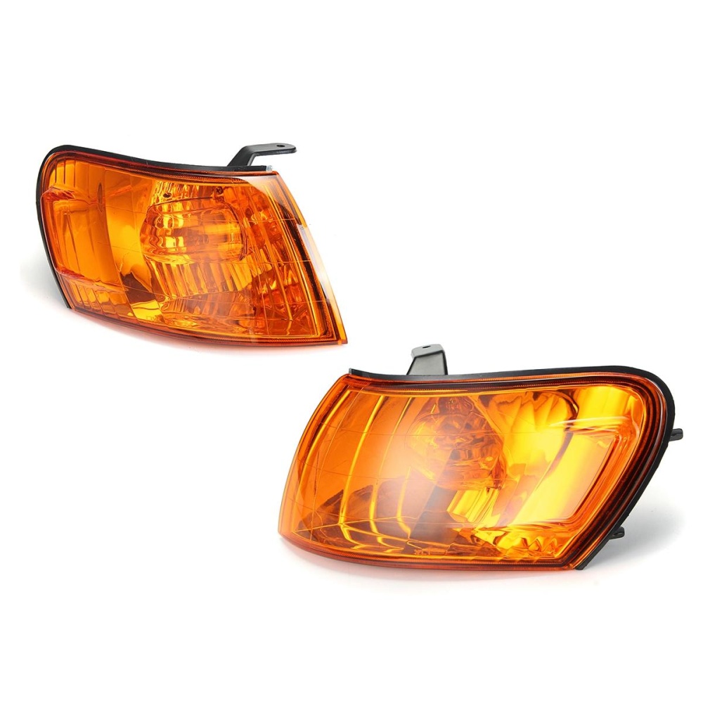 Parking Corner Light Cover Orange Lens Pair for Toyota Corolla AE100 AE101 E100 1993-1997 - Image 2