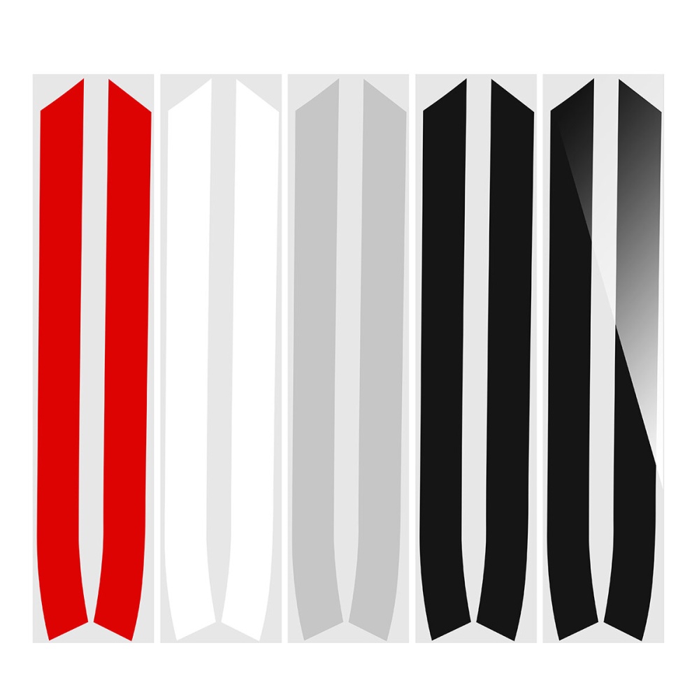 120X11 CM ENGINE BONNET HOOD STRIPE STICKER DECALS FOR MINI COOPER S MINI ONE - Matte Black - Image 2