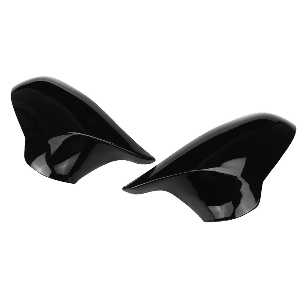 1Pair Side Mirror Cover Caps Replace Gloss Black For BMW F80 M3 F82 M4 2015-2018 - Image 2