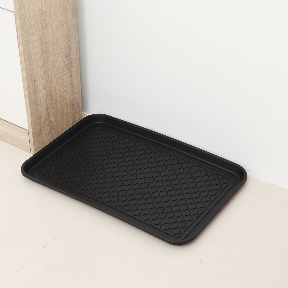 Multi Purpose Boot Tray Shoe Rack Mat Pet Cat Dog Food Storage Door Garden Home - #2 - Image 2