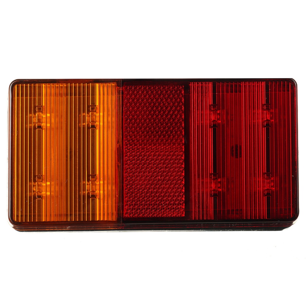 2PCS 12V 8LED Tail Light 2 in 1 Brake Turn Signal Lamps Waterproof For Trailer Truck Bus Van - Image 2