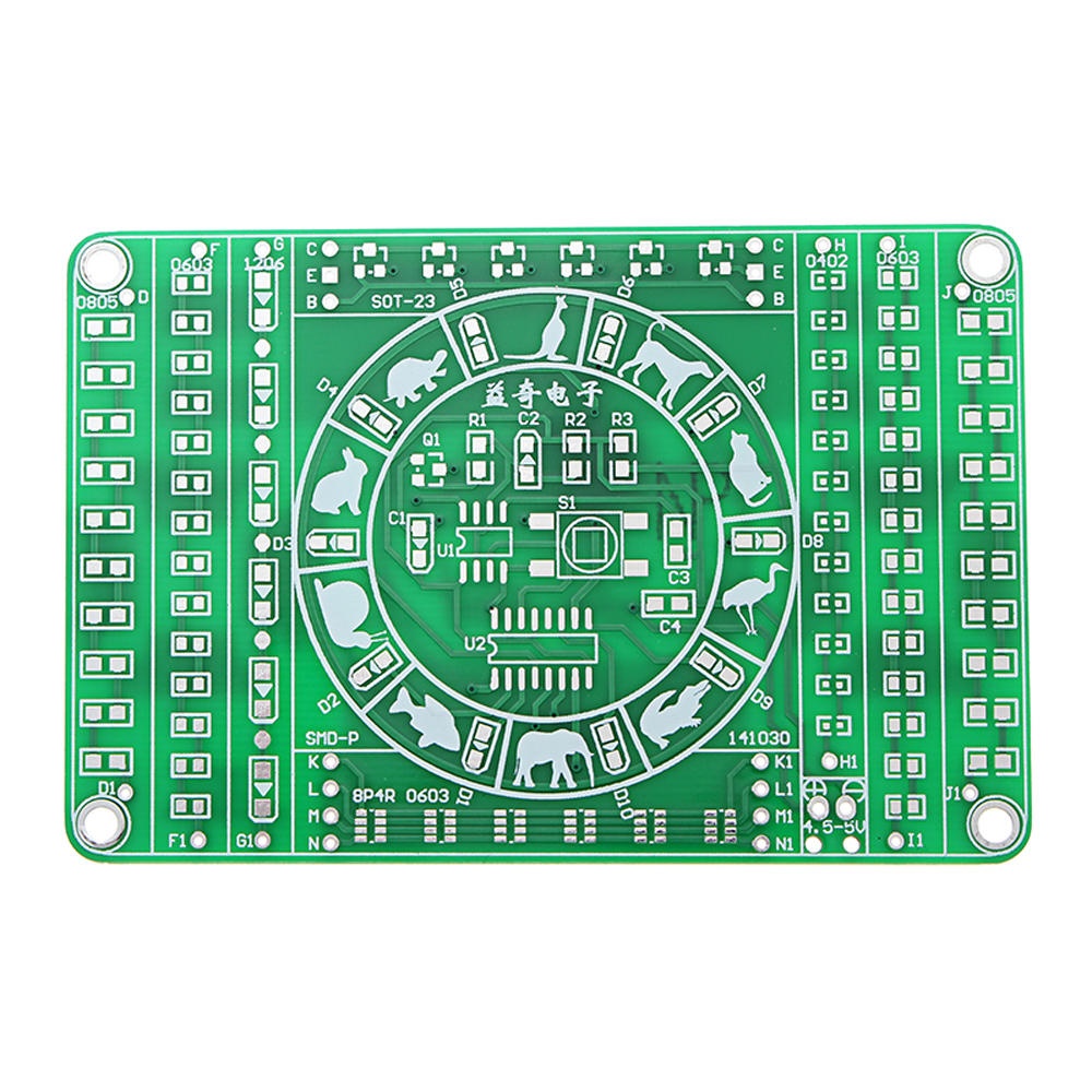 3pcs SMD Component Soldering Practice Board DIY Electronic Production Module Kit - Image 2