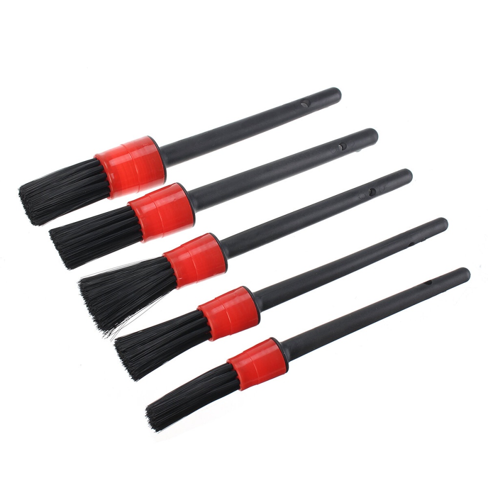 9 PCS Car Cleaning Detailing Brush Set Dirt Dust Clean Brush for Car Motorcycle Air Vents - Image 2