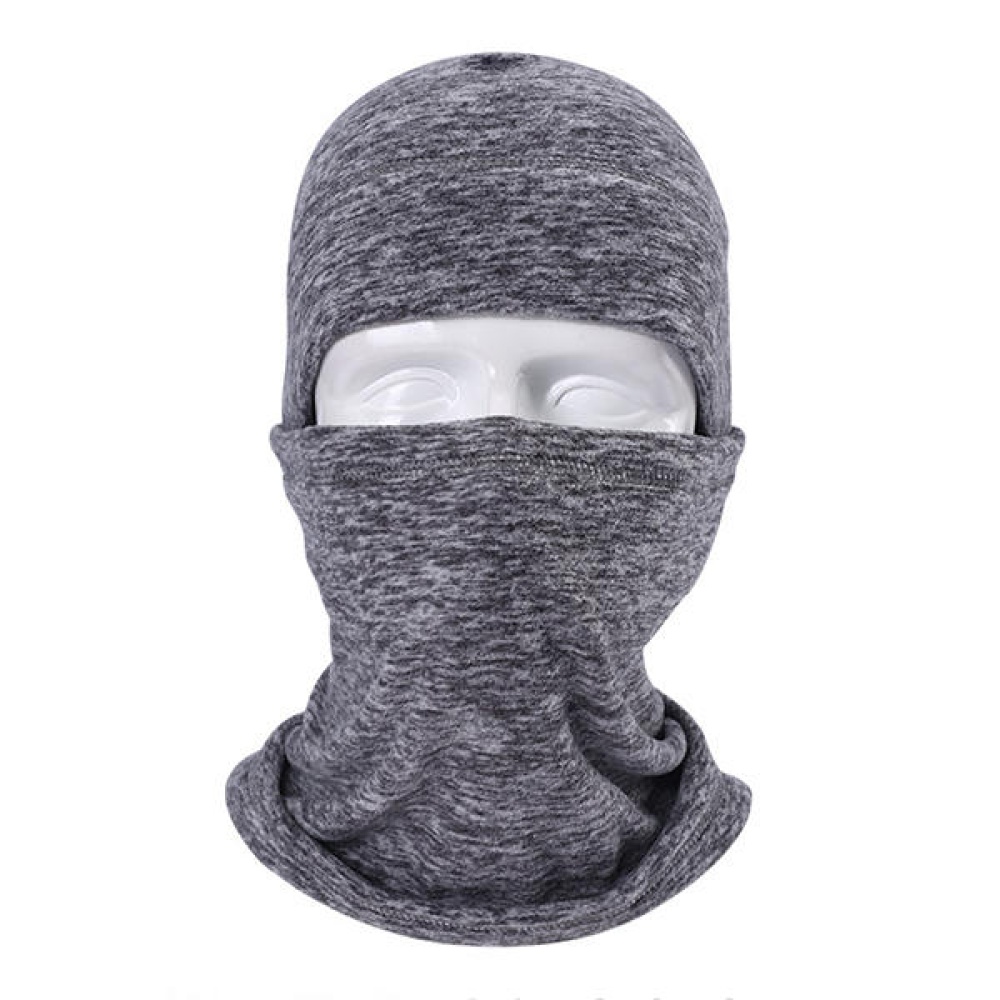 Motorcycle Face Mask Balaclava Neck Hood Hat For Cycling Running Halloween Party Skiing - Coffee