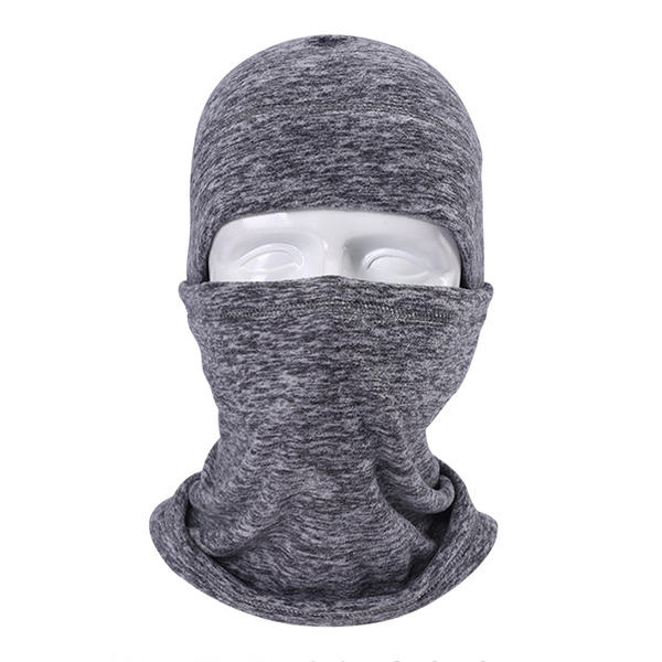Motorcycle Face Mask Balaclava Neck Hood Hat For Cycling Running Halloween Party Skiing - Coffee
