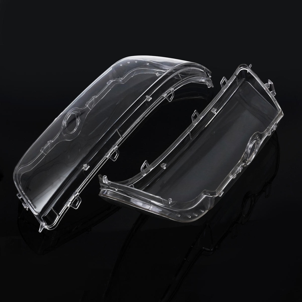 Car Clear Headlight Lens Cover ABS Pair for BMW E39 Facelift 1996-2003 63128375302 - Image 2