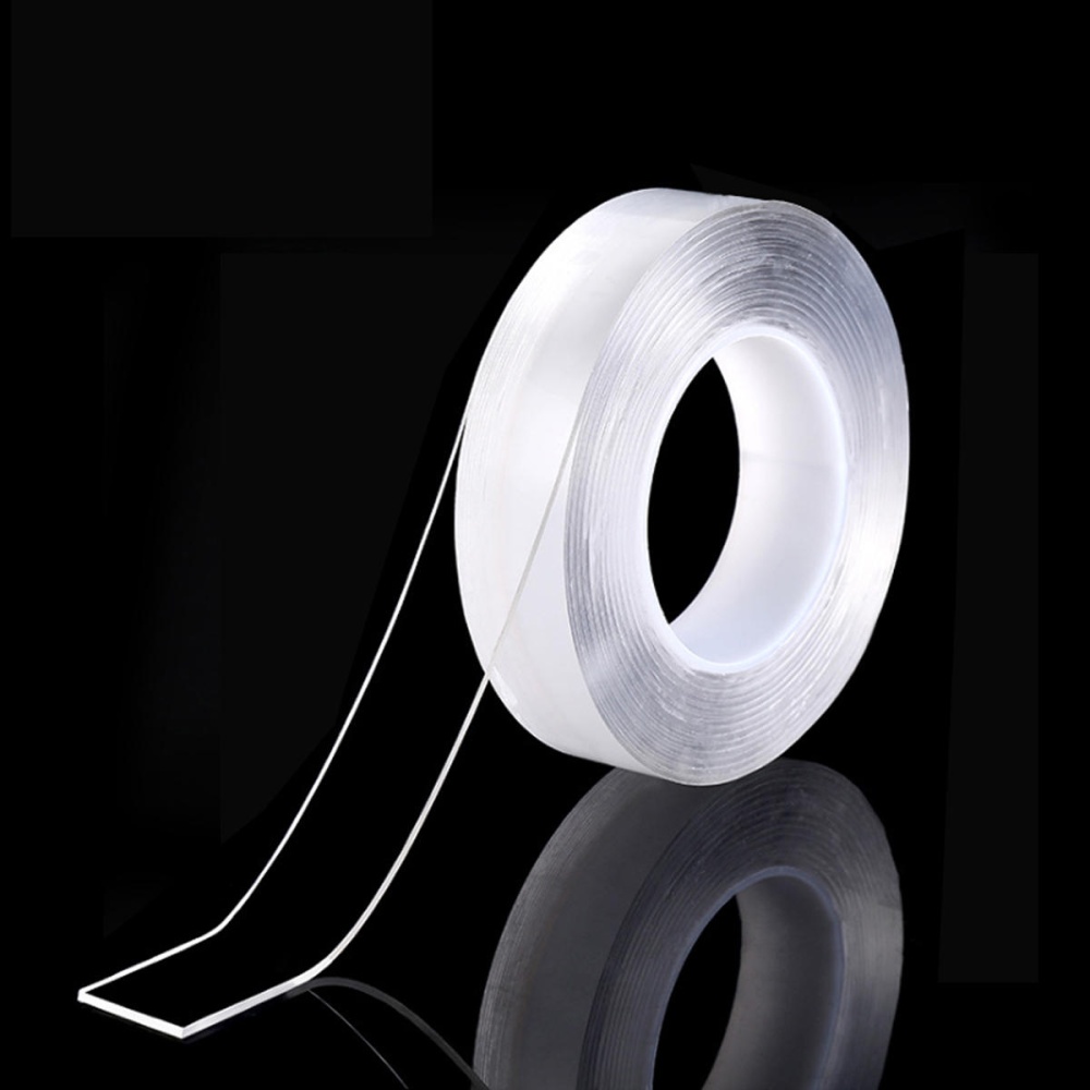 1/2/3/5M Transparent Double Sided Nano PU Gel Tape Anti-slip Fixed Adhesive 30mm - 300cm - Image 2