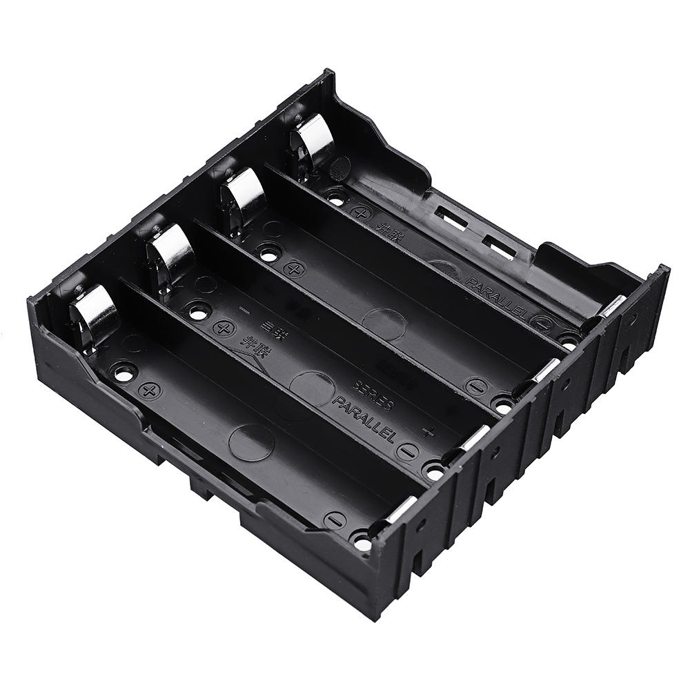 10pcs 4 Slots 18650 Battery Holder Plastic Case Storage Box for 4*3.7V 18650 Lithium Battery with 8Pin - Image 2