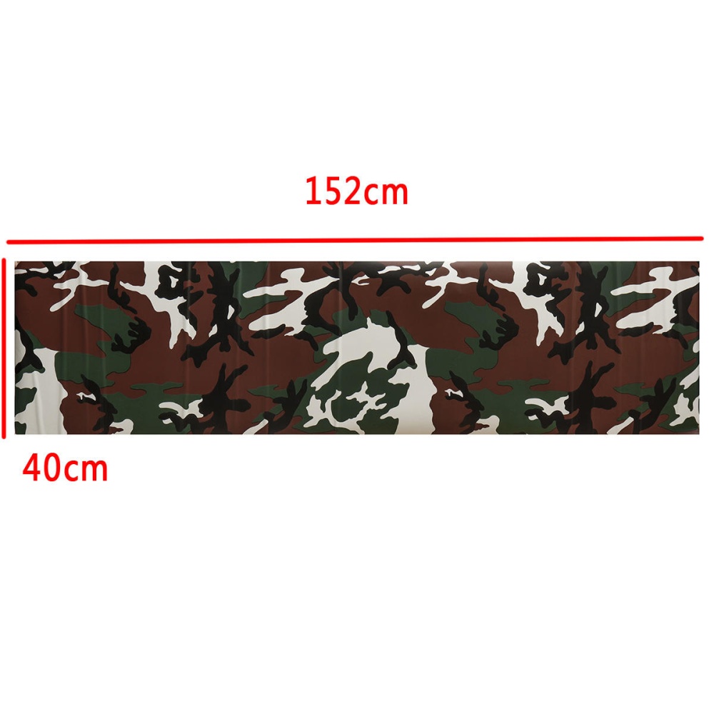 40 X 152CM Digital Woodland Green Camo Camouflage Desert Vinyl Film Stickers Car Styling Accessories - B - Image 2