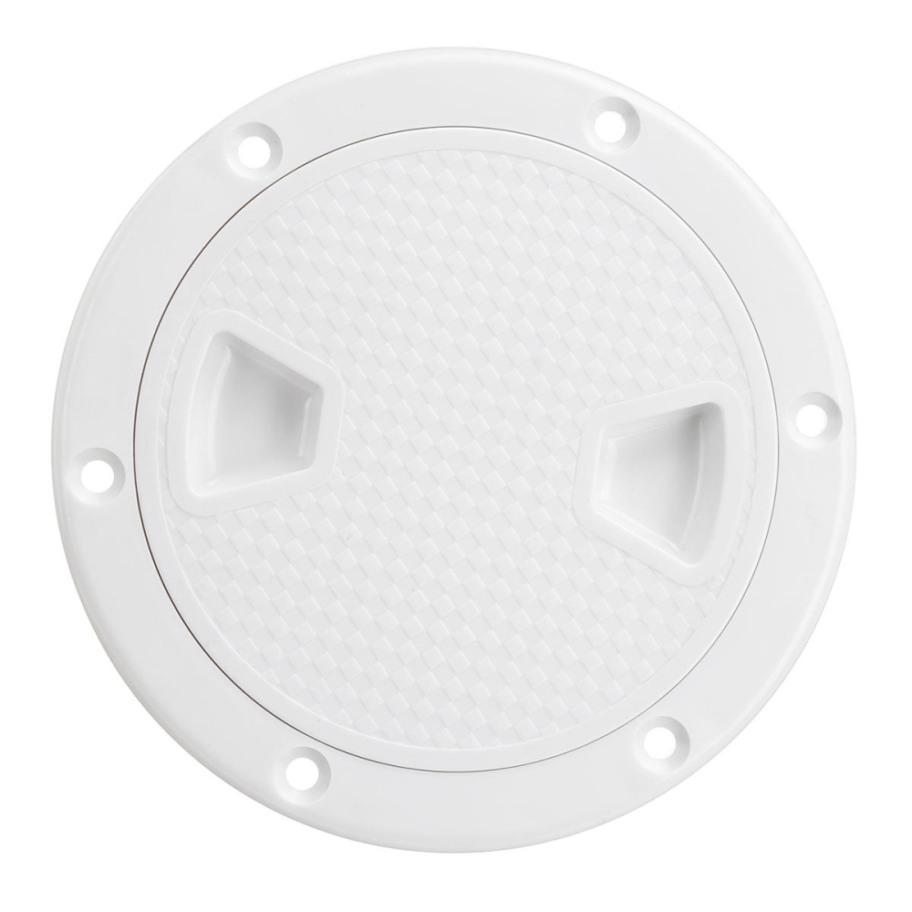 4/6/8 Inch Round Deck Plate Cover For Yacht Boat Accessorise Marine ABS White - 6 Inch - Image 2