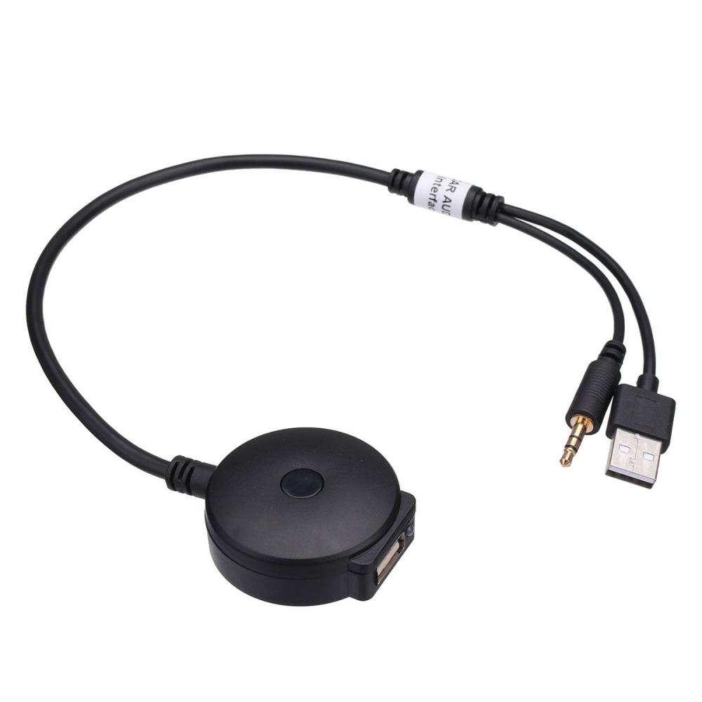 Car bluetooth Audio 3.5mm AUX USB Music Adapter Cable For BMW And Mini Cooper - Image 2