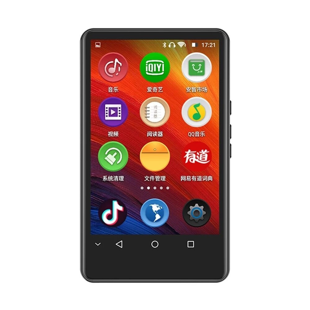 RUIZU H6 4 Inch Touch Screen 8GB/16GB Android WiFi Bluetooth 5.0 MP3 Player Music Video Player Support Speaker FM Voice Recording Pen - 8GB - Image 2