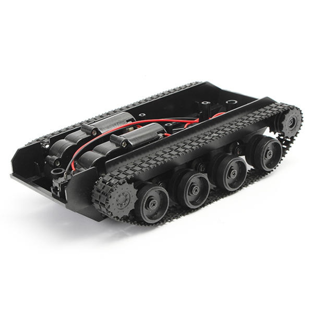 3V-7V Light Shock Absorbed Smart Robot Tank Chassis Car DIY Kit With 130 Motor - Image 2