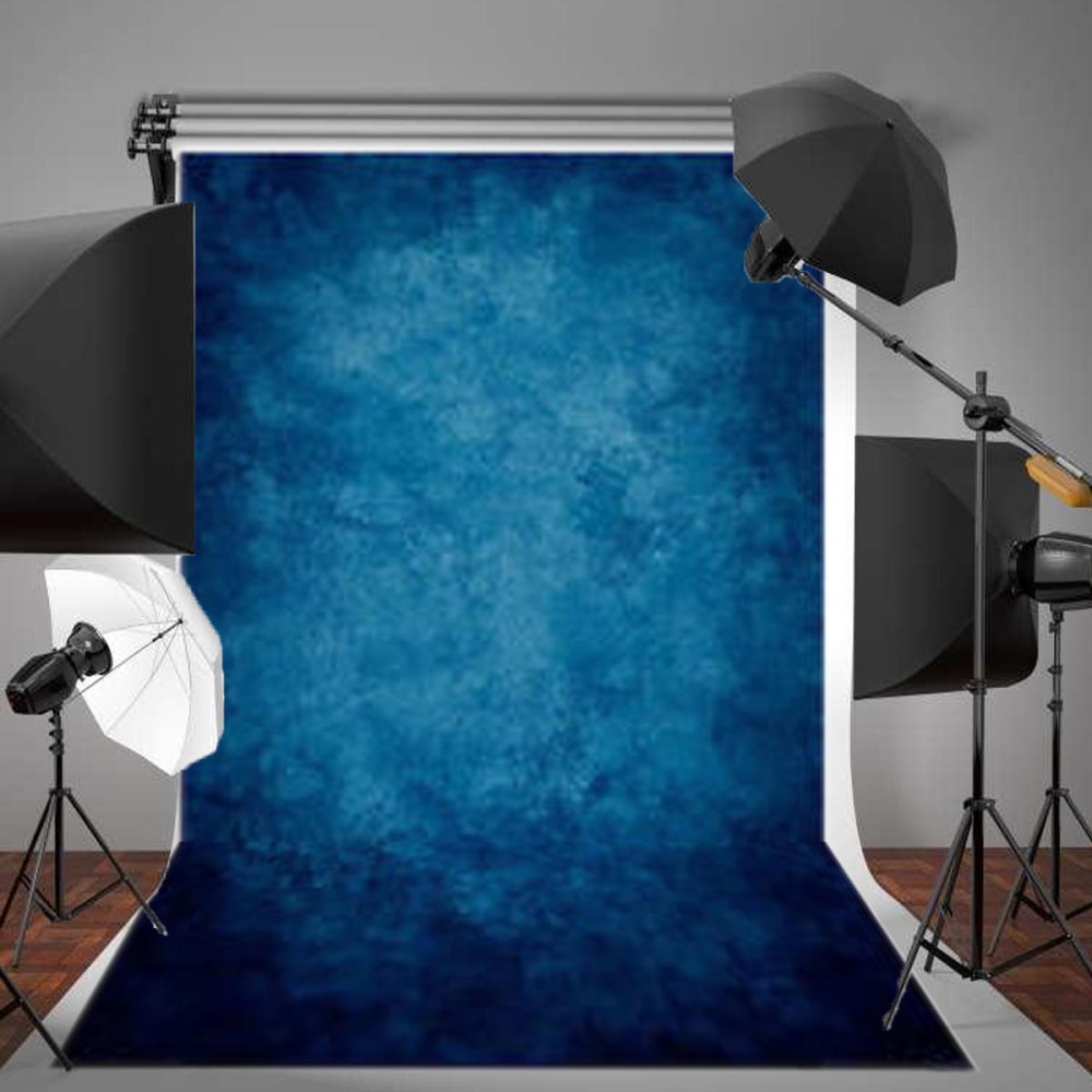 5x7ft Magic Dark Blue Mysterious Vinyl Background Photography Studio Photo Props - Image 2