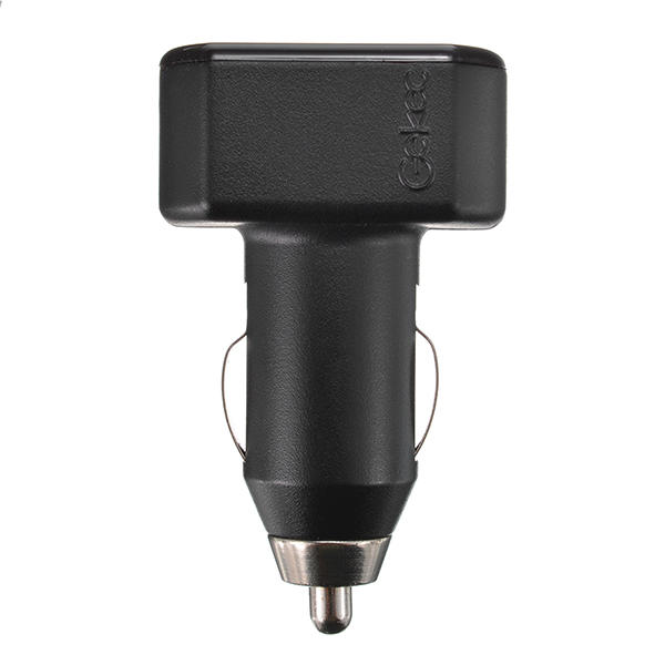 GEKEC 12V to 5.02 ~ 5.15V Dual USB 3A Car Charger for All Standard USB Devices - Black - Image 2