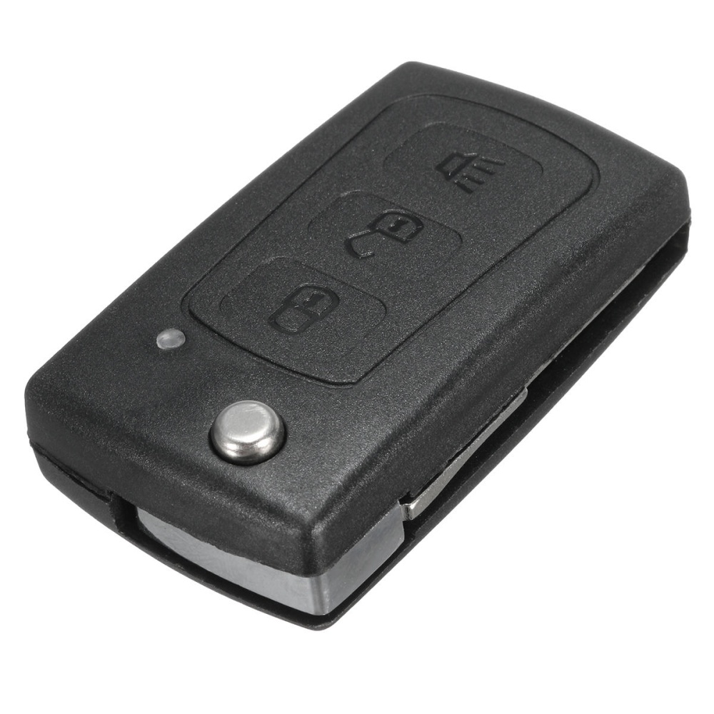 3 Button Remote Flip Key Case Shell Fob Replacement For Great Wall Harvard H3 H5 - Image 2