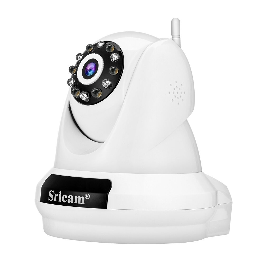 Srihome SP018 5MP QHD Wireless 2.4G 5G WIFI Dual Band WIFI Auto Tracking PTZ IP Camera 360° Rotation Wireless Intercom Baby Monitor - US Plug - Image 2