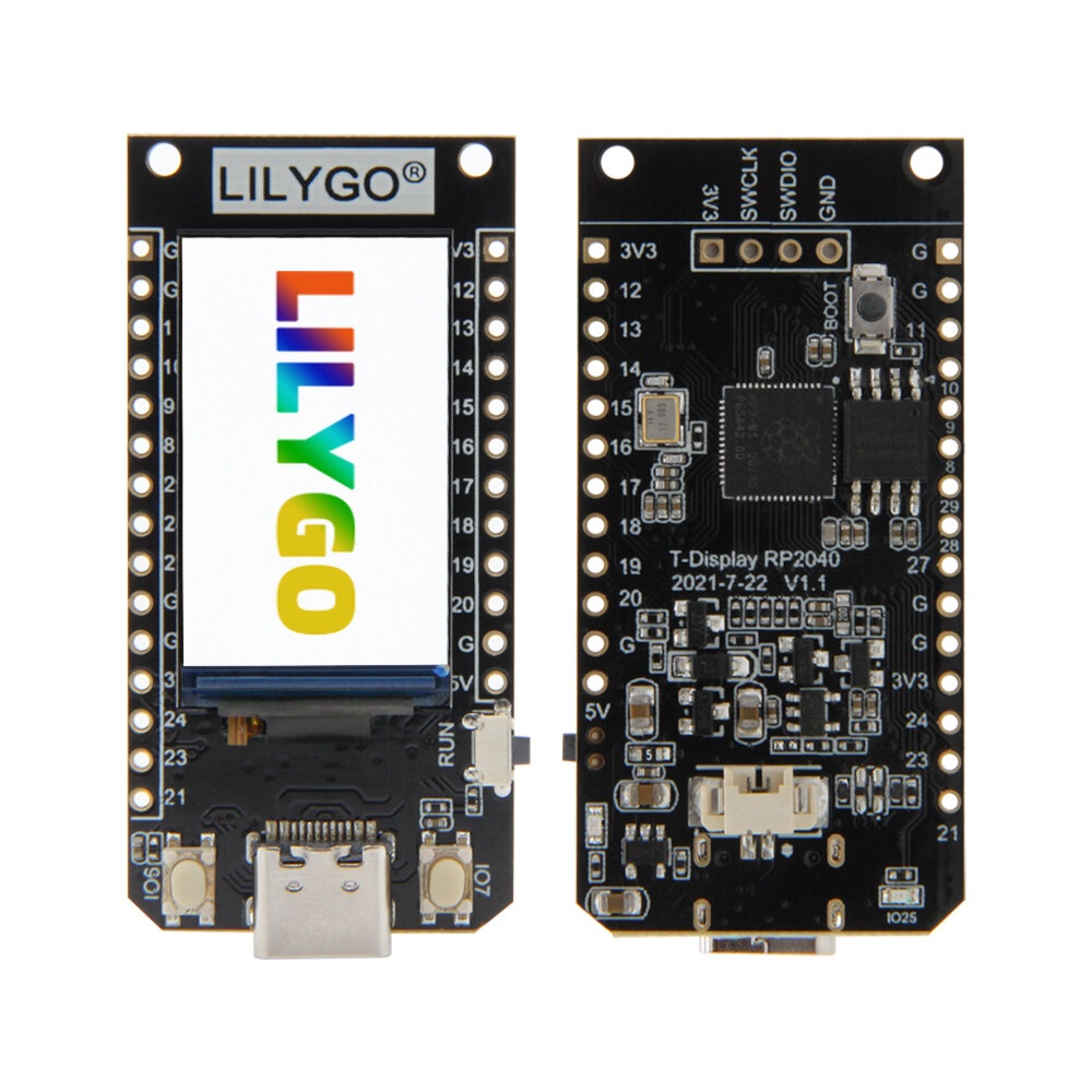 LILYGO® TTGO T-Display RP2040 Raspberry Pi Module 1.14 inch LCD Development Board - Image 2