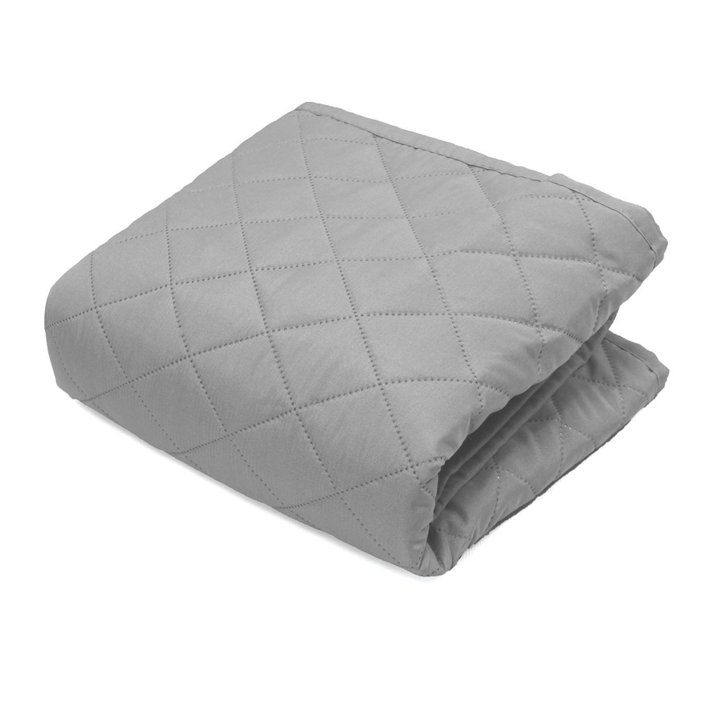 Light Gray Pet Sofa Couch Protective Cover Removable W/Strap Waterproof 1 Seater Sofa Cover - Image 2