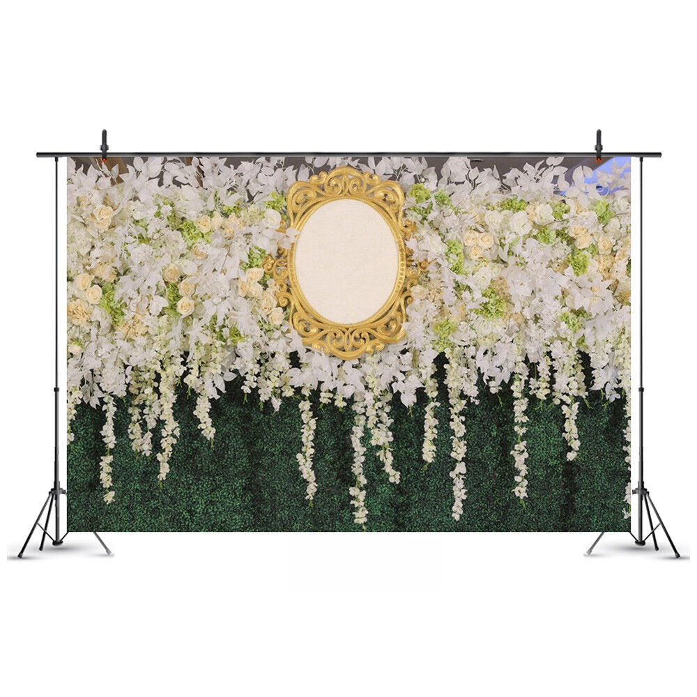 5x3FT 7x5FT 4 Types Wedding Theme Flower Photography Backdrop Background Studio Prop - 0.9x1.5m 2 - Image 2