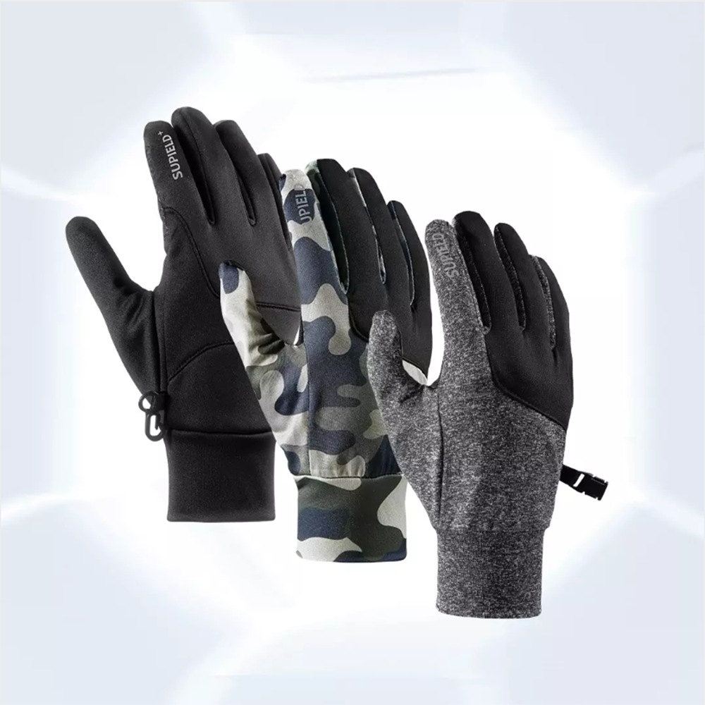 Supield Aerogel Waterproof Touch Screen Gloves Winter Warm Motorcycle Riding Men Women Supai from Xiaomi Youpin - Black - Image 2