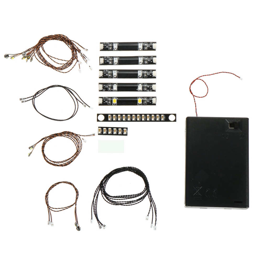 LED Light String Kit For Lego 42096 Technic For Porsche 911 RSR Bricks Toy Plastic - Basic version Warm White