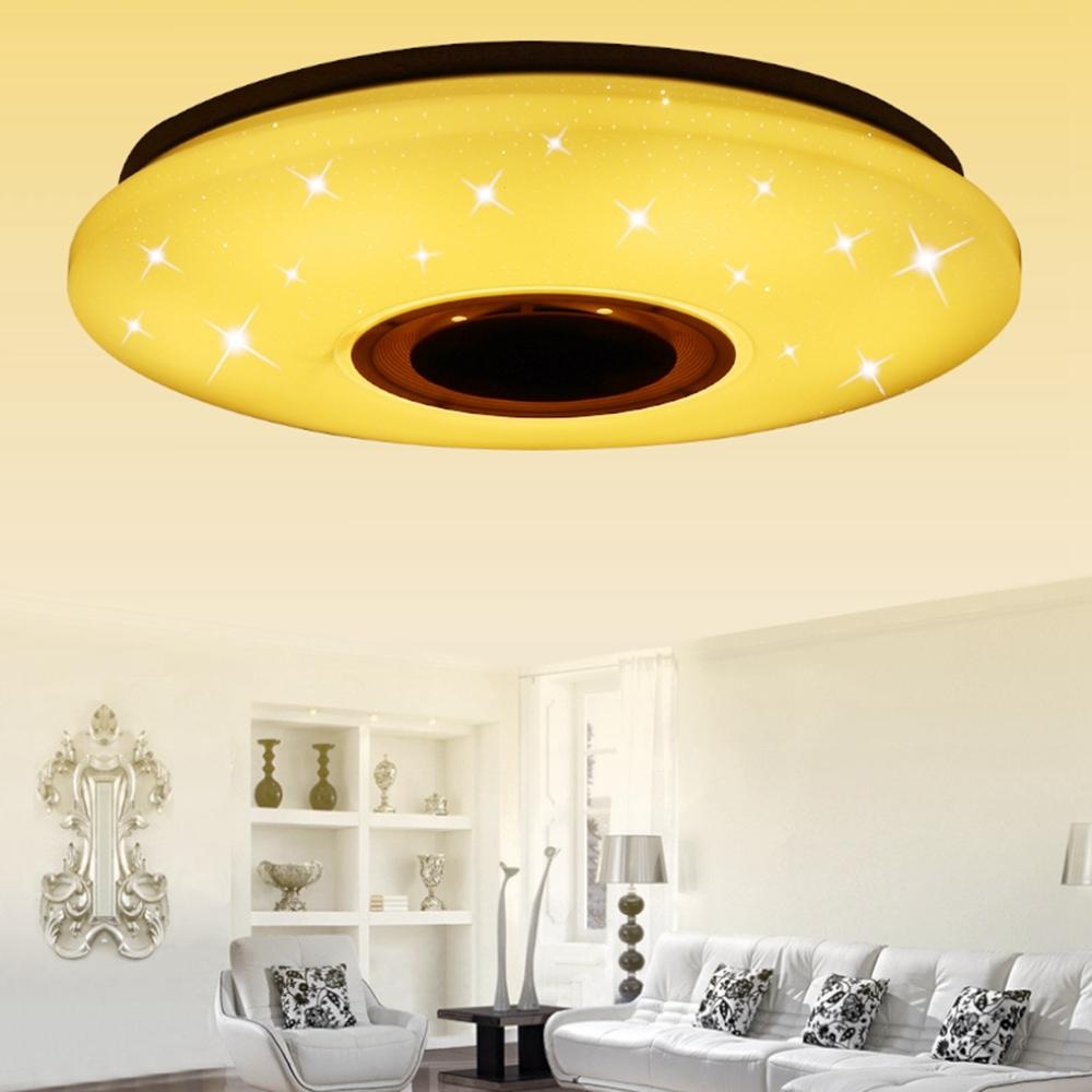 48W 102 LED RGBW Starlight Ceiling Lamp Music Light Bluetooth Parlour Bedroom APP Control AC85-265V - Image 2