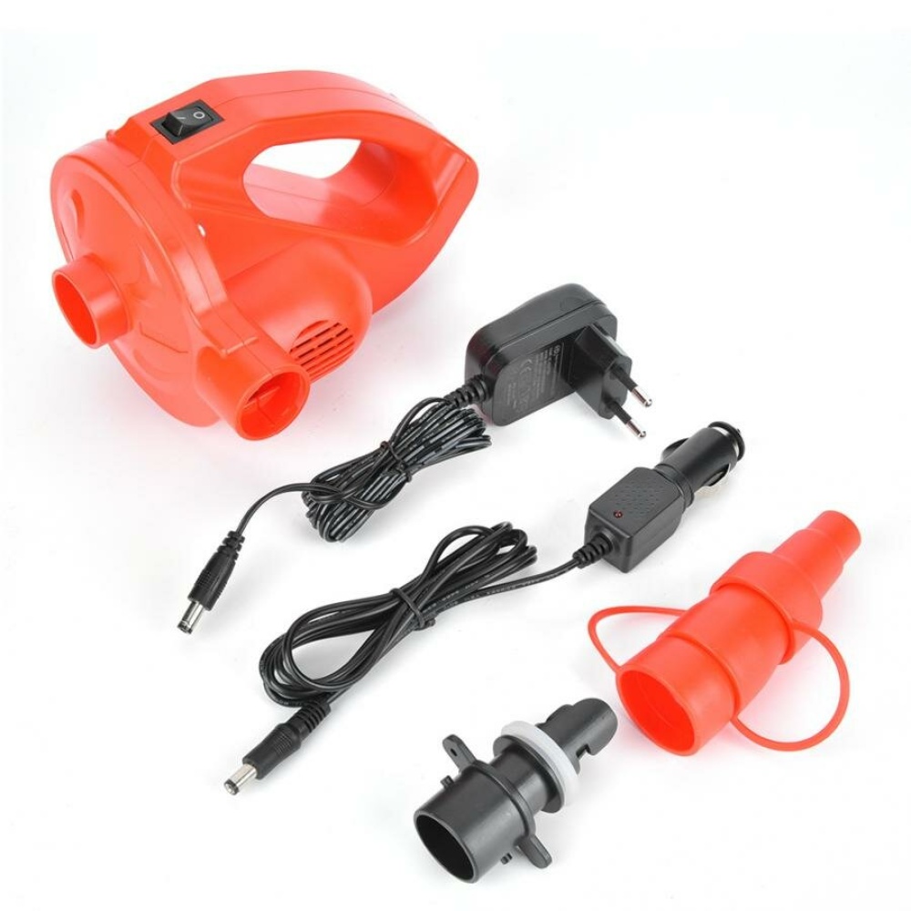 12V/110V-240V Digital Air Pump Li-on Rechargable Electric Inflatable Suction Pump Blower for Air Mattress Rubber Boat Kayak - Image 2