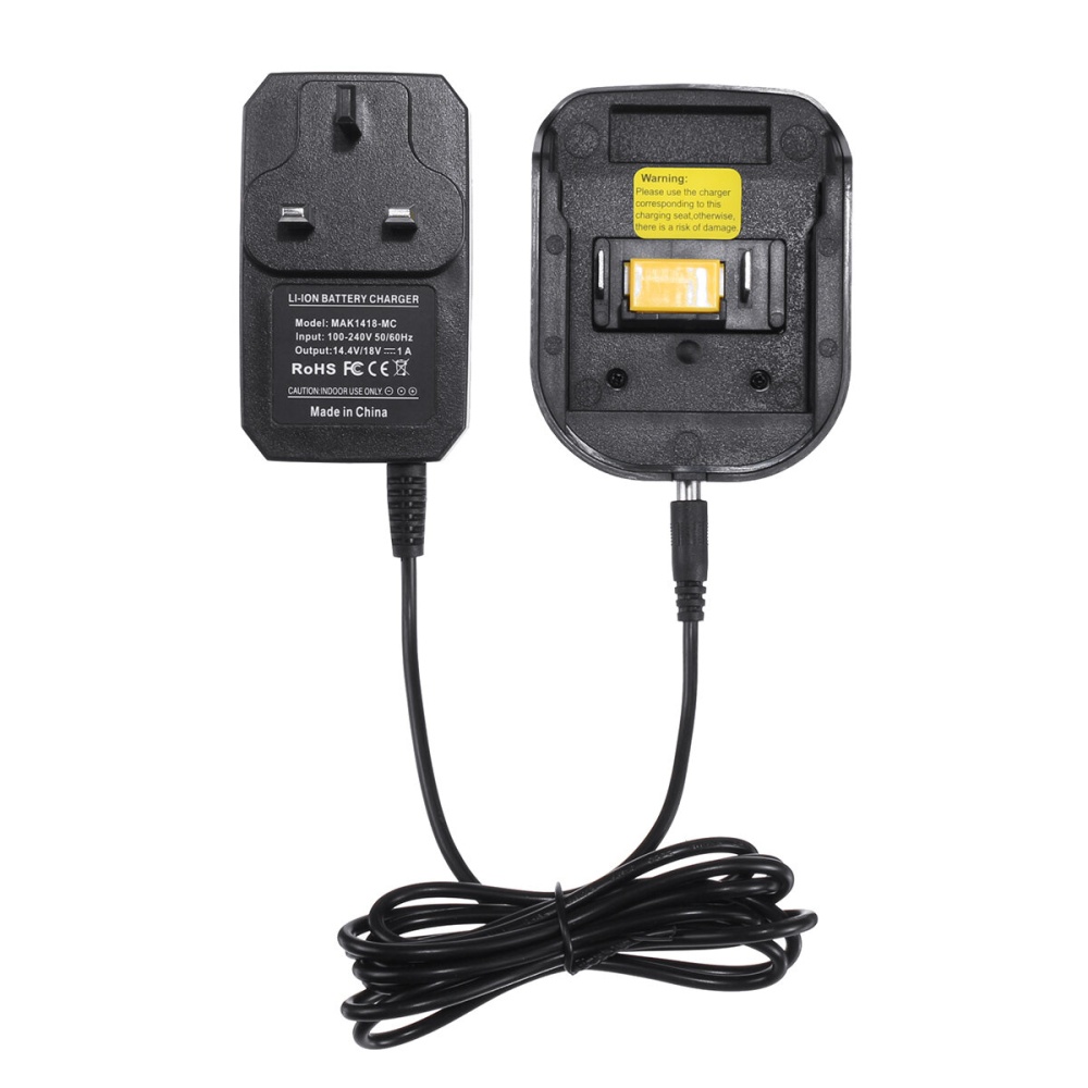 14.4V 18V Li-Ion Battery Charger For Makita BL1860 BL1840 BL1830 BL1815 LXT200 LXT400 - US Plug - Image 2