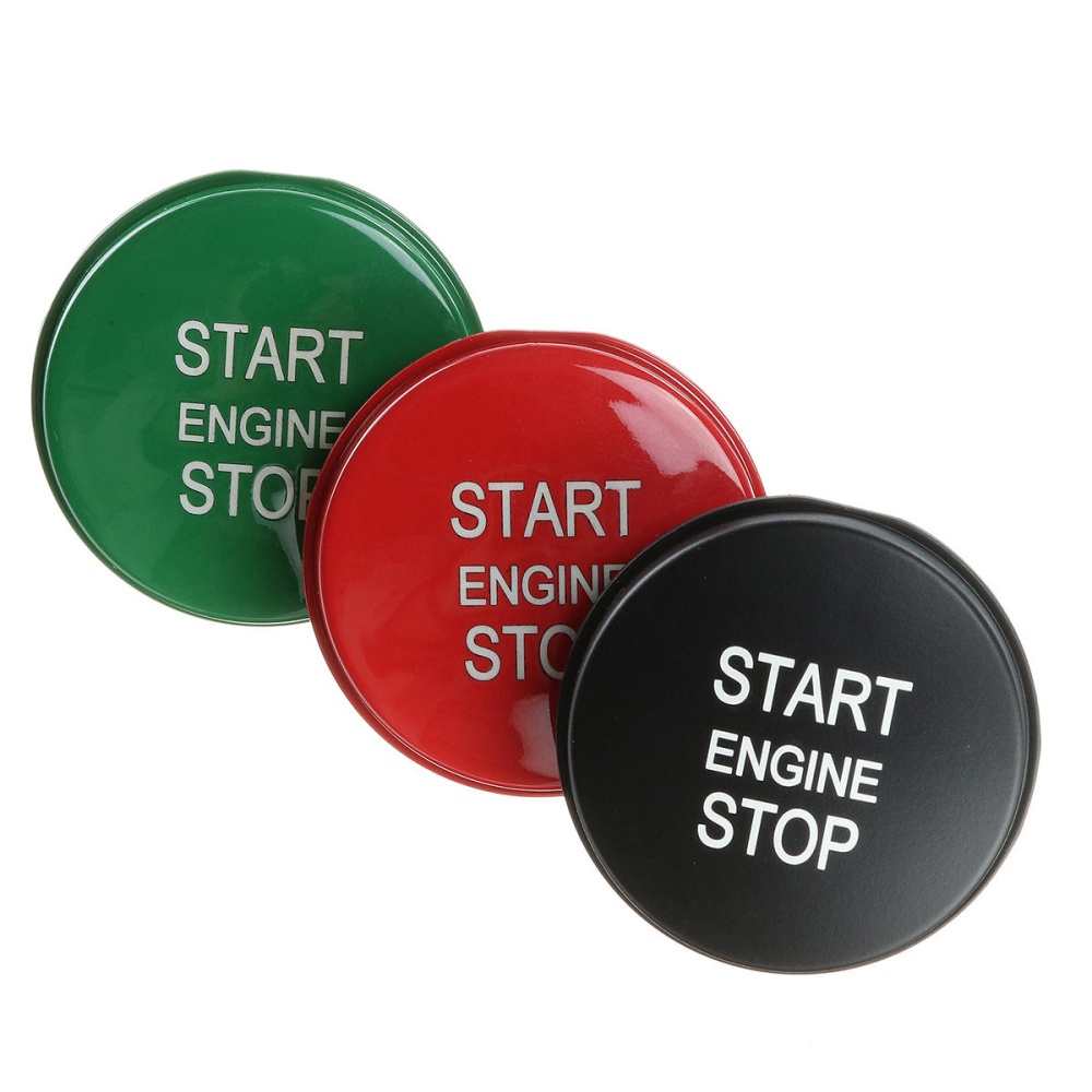 Car Start Stop Engine Switch Button Replace Cover For Land Rover Range Rover Executive Edition 2010-2012 - Red
