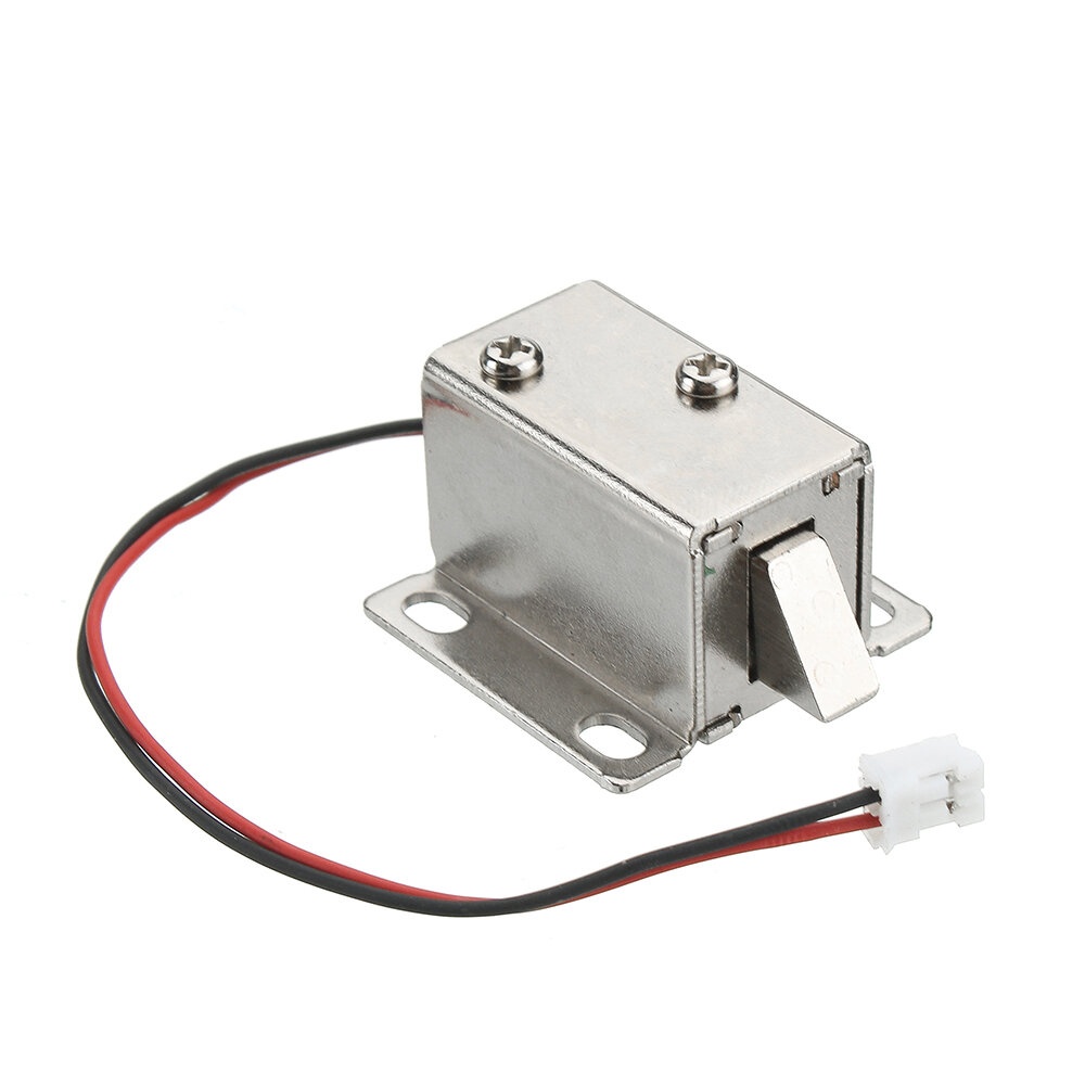 12V DC 0.43A Cabinet Drawer Electric Door Lock Assembly Solenoid Lock 27x29x18mm - Image 2