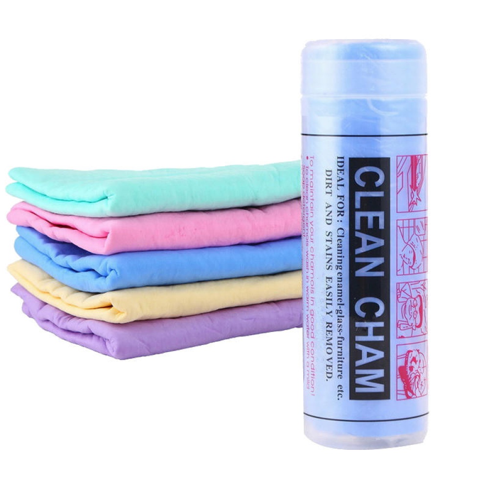 Magic Synthetic Deerskin PVA Chamois Car Cleaning Cham Washing Cloths Towel Super Absorption - L