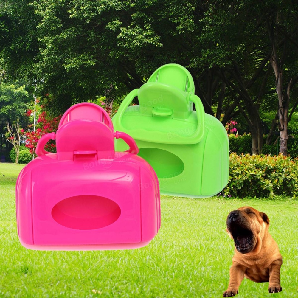 Portable Pet Dog Cat Waste Bag Case Pooper Scooper Poop Scoop Pickup Clip Easy Clean Tool - Image 2