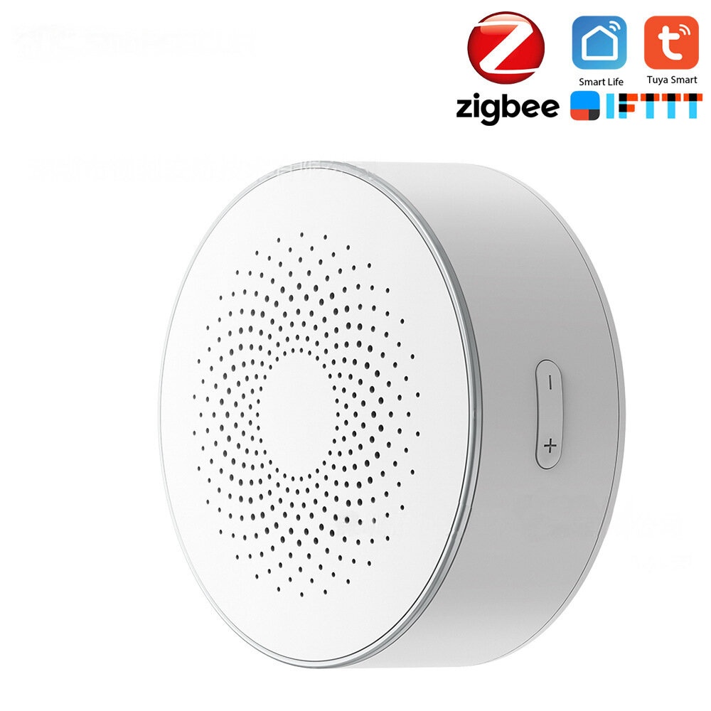 RSH Tuya Smart Home ZB Siren Wireless Linkage Smart Sound And Light Alarm Horn Siren - EU Plug - Image 2