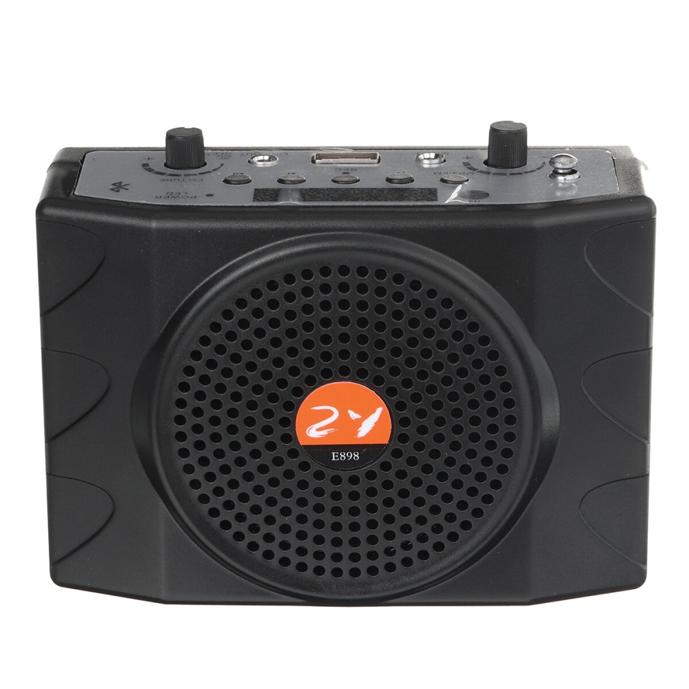 25W 100Hz-15kHz Rechargeable Speaker FM Radio MP3 Player with Microphone Remote Control Teaching Tour Guiding Visiting Outdoor activities - Image 2