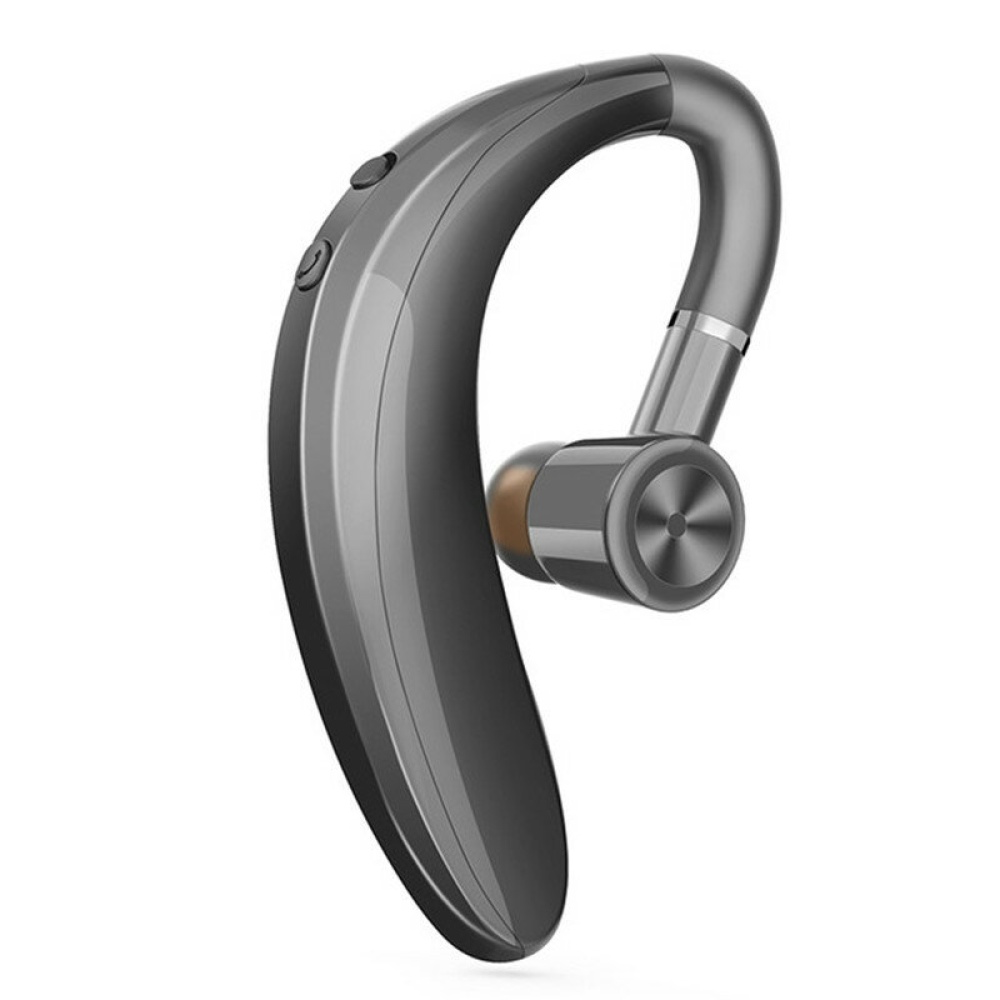 S109 Single bluetooth Business Ear-hook Headphone Noise Reduction In-ear Earphone with Mic - Gray - Image 2