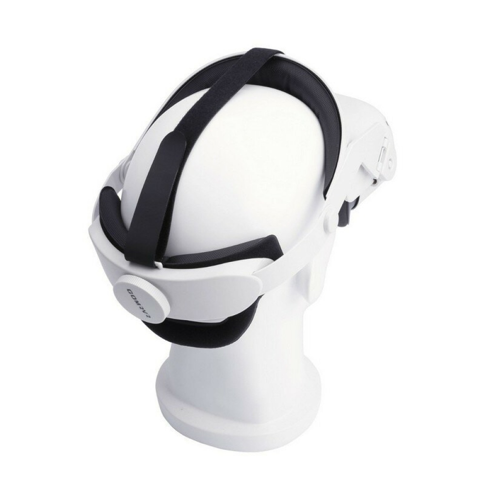 Hibloks Head Strap Headwear Adjustable Large Cushion No Pressure for Oculus Quest 2 VR Glasses Increase Supporting Force Uniform Force Ergonomics Com - Image 2