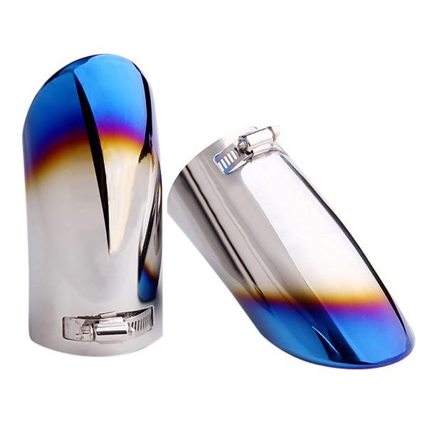 76mm 3.00 Diameter Inlet Stainless Steel Exhaust Tailpipe Muffler Silencer for Focus 2 3 - Image 2