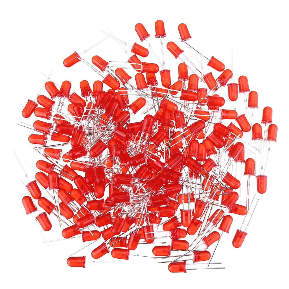 600pcs 5MM Red LED Diode Round Diffused Red Color Light Lamp F5 DIP Highlight - Image 2