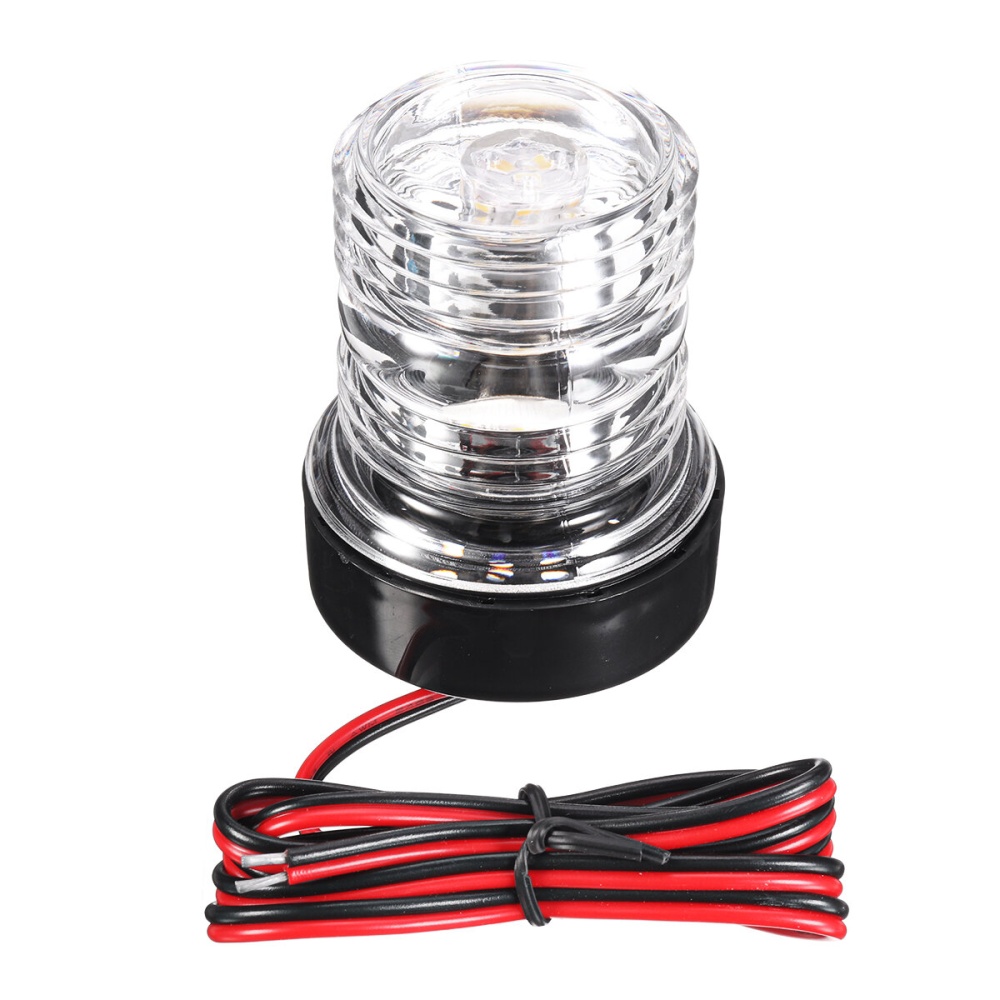 360° LED Light Signal Lamp Navigation Light For Car/Truck/Boat/Trailer/Van - Red - Image 2