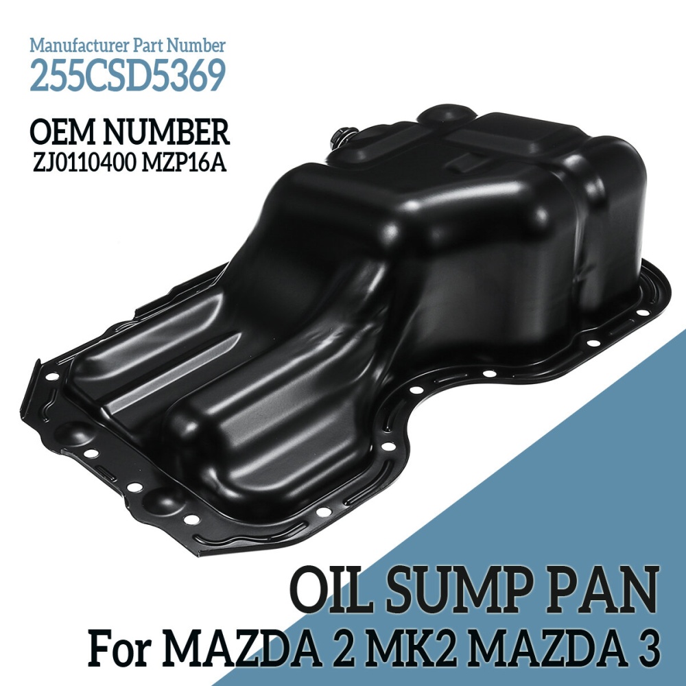 Oil Sump Pan Fit For MAZDA 2 MK2 / MAZDA 3 Stainless Steel - Image 2